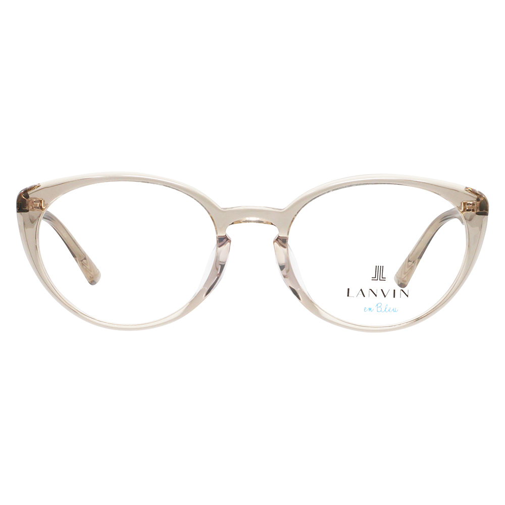 LANVIN en bleu ランバンオンブルー 眼鏡 伊達メガネ VLB002J 07AY 51 フレンチビンテージ キャットアイ セル クリアカラー ジャパンモデル レディース | LANVIN en Bleu | 01