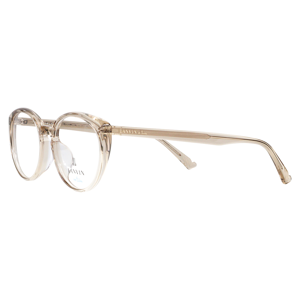 LANVIN en bleu ランバンオンブルー 眼鏡 伊達メガネ VLB002J 07AY 51 フレンチビンテージ キャットアイ セル クリアカラー ジャパンモデル レディース | LANVIN en Bleu | 03