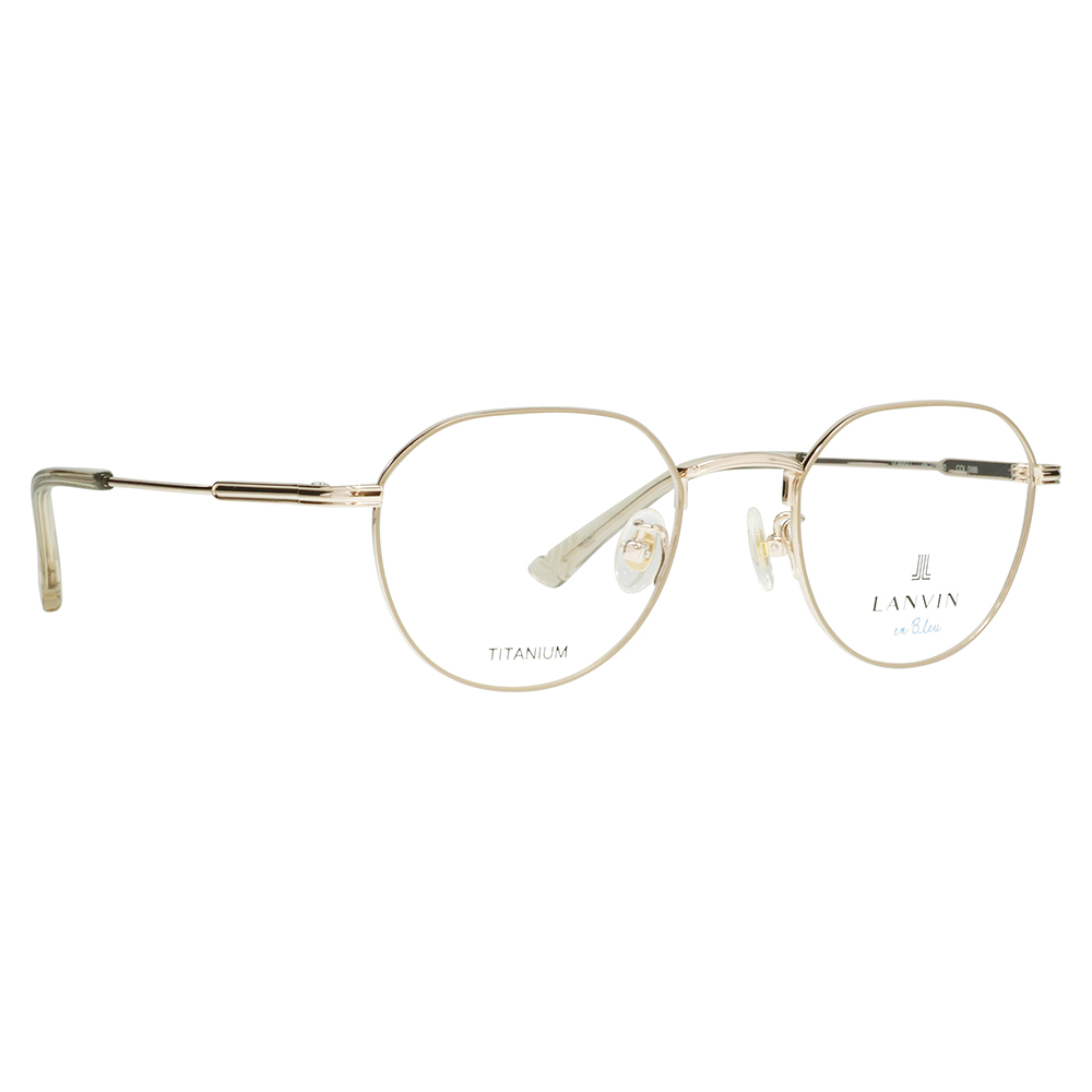 LANVIN en bleu ランバンオンブルー 眼鏡 伊達メガネ VLB004J 0I88 48 フレンチビンテージ クラウンパント メタル ジャパンモデル ユニセックス | LANVIN en Bleu | 04