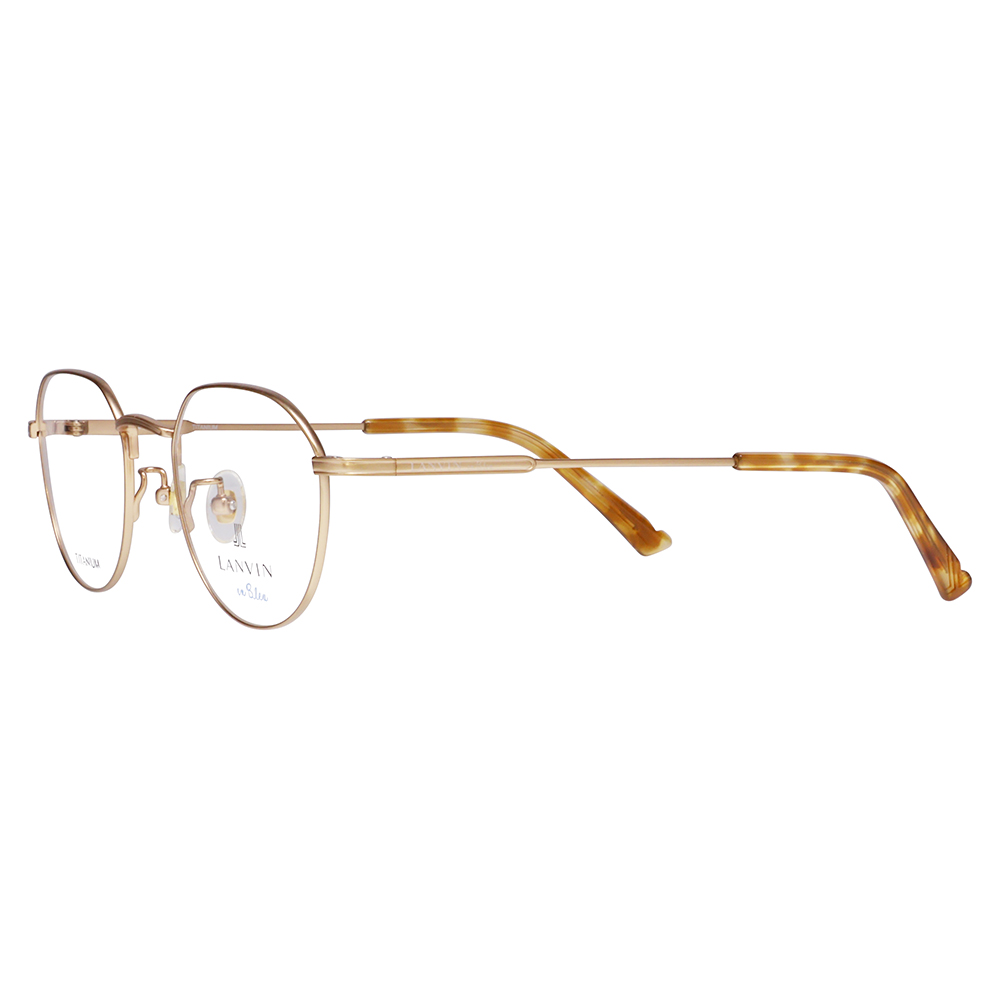 LANVIN en bleu ランバンオンブルー 眼鏡 伊達メガネ VLB004J 0SM6 48 フレンチビンテージ クラウンパント メタル ジャパンモデル ユニセックス | LANVIN en Bleu | 03