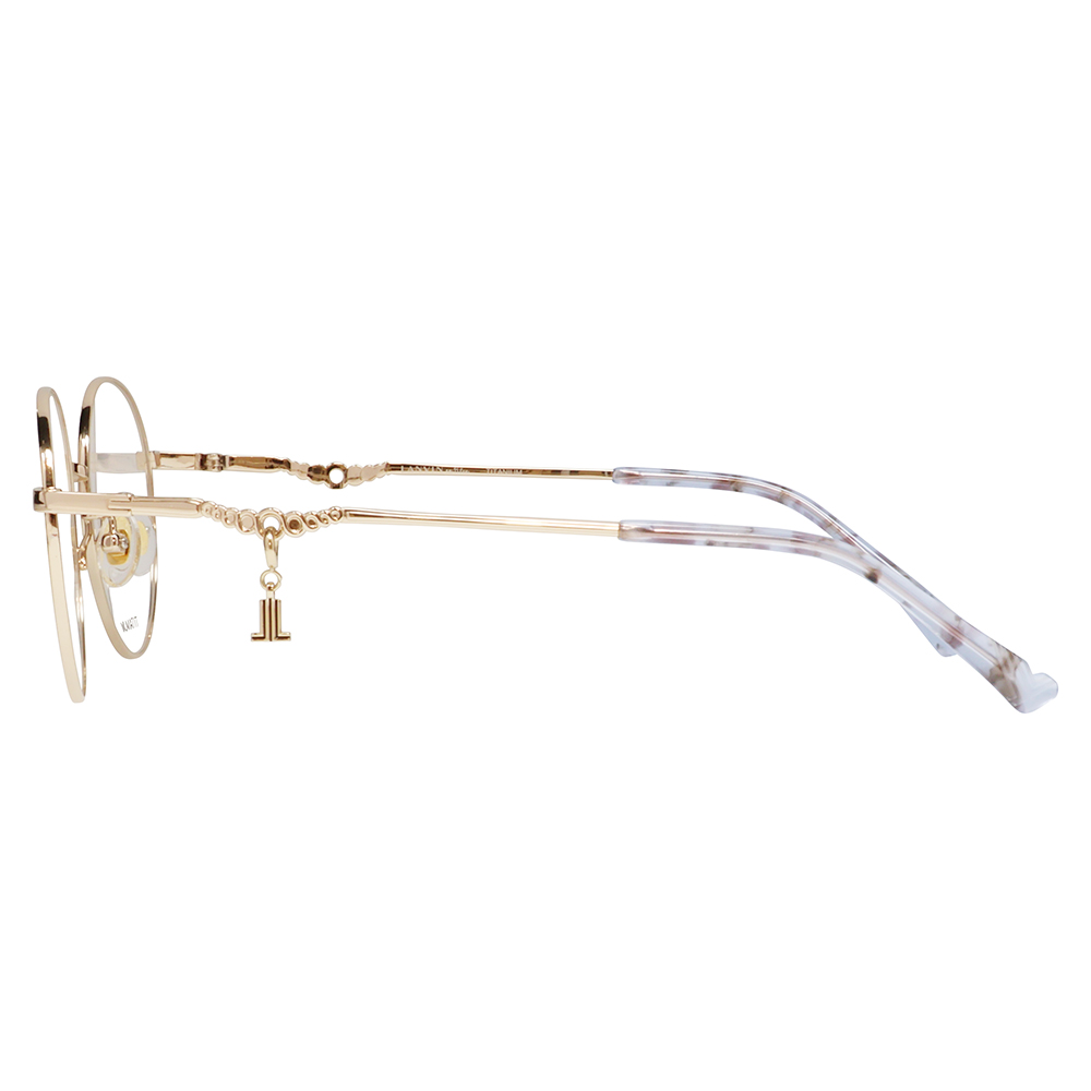 LANVIN en bleu ランバンオンブルー 眼鏡 伊達メガネ VLB006J 0I88 51 チャーム ラウンド メタル ジャパンモデル レディース | LANVIN en Bleu | 02