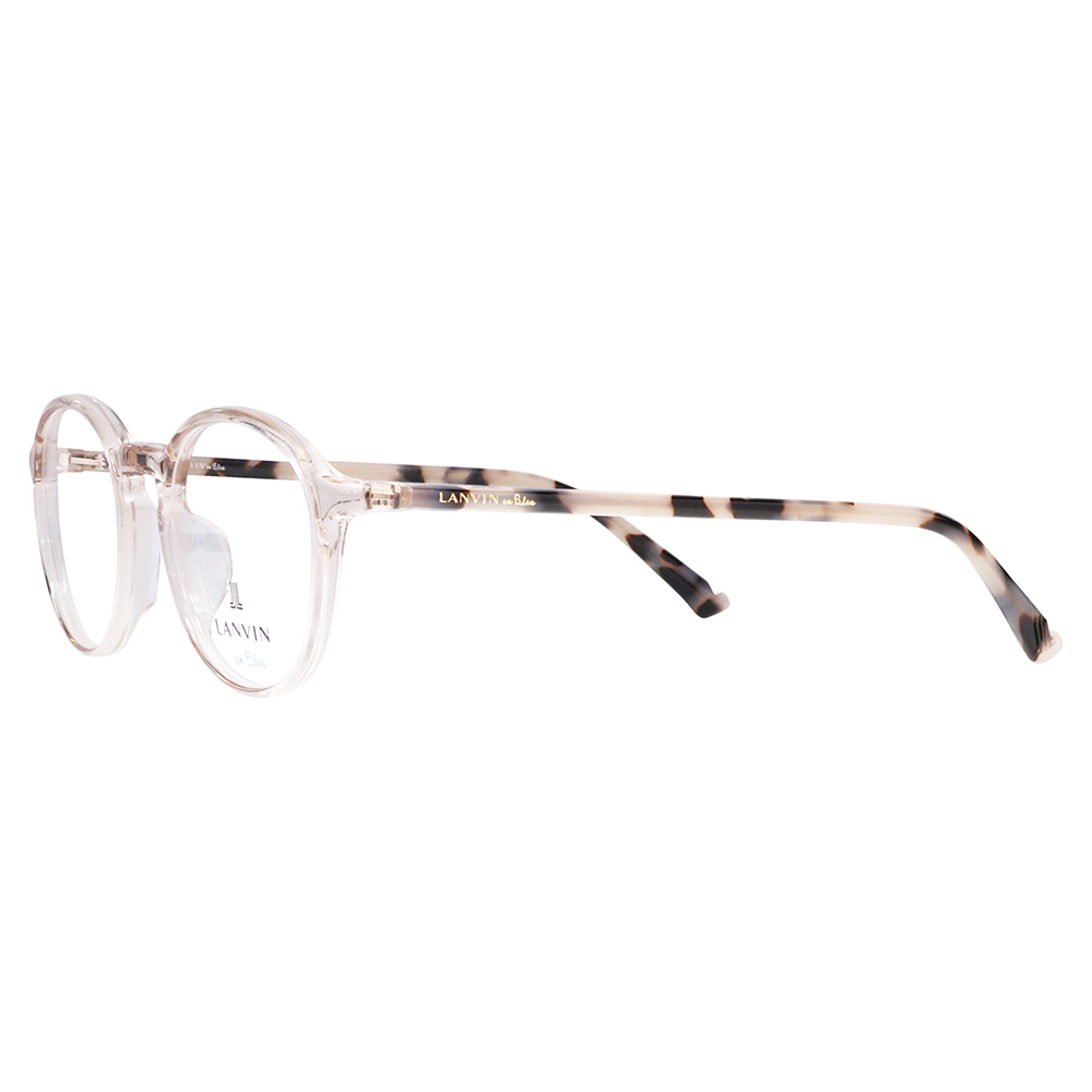 LANVIN en bleu ランバンオンブルー 眼鏡 伊達メガネ VLB015J 01CL 48 ギャラリーダート ラウンド クリアカラー ジャパンモデル レディース | LANVIN en Bleu | 03