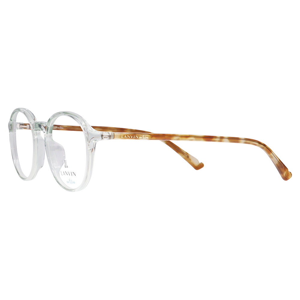 LANVIN en bleu ランバンオンブルー 眼鏡 伊達メガネ VLB015J 04CL 48 ギャラリーダート ラウンド クリアカラー ジャパンモデル レディース | LANVIN en Bleu | 03