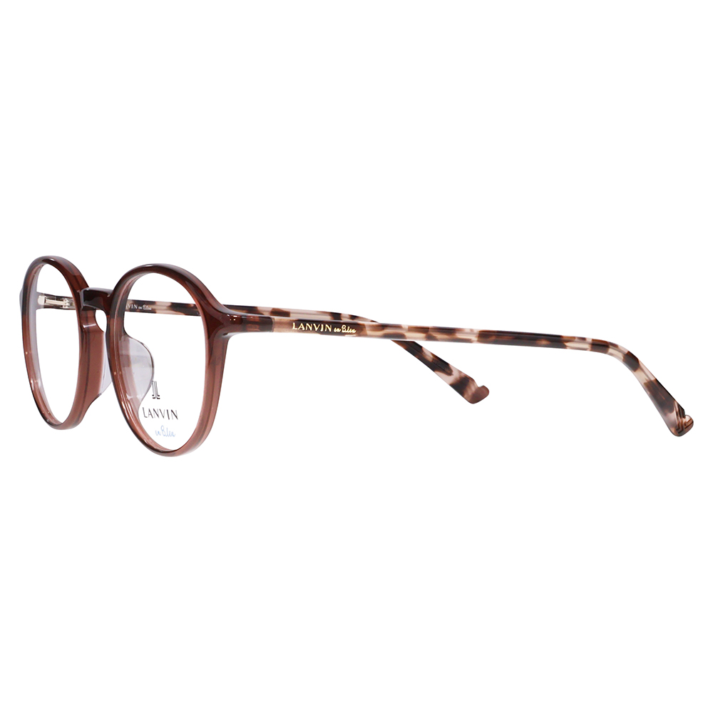 LANVIN en bleu ランバンオンブルー 眼鏡 伊達メガネ VLB015J 06CP 48 ギャラリーダート ラウンド クリアカラー ジャパンモデル レディース | LANVIN en Bleu | 03