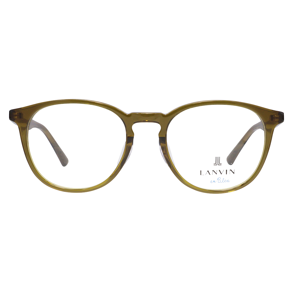 LANVIN en Bleu ランバンオンブルー 眼鏡 伊達メガネ VLB016J 04CO 50 ボストン クリアカラー セル ジャパンモデル レディース | LANVIN en Bleu | 01