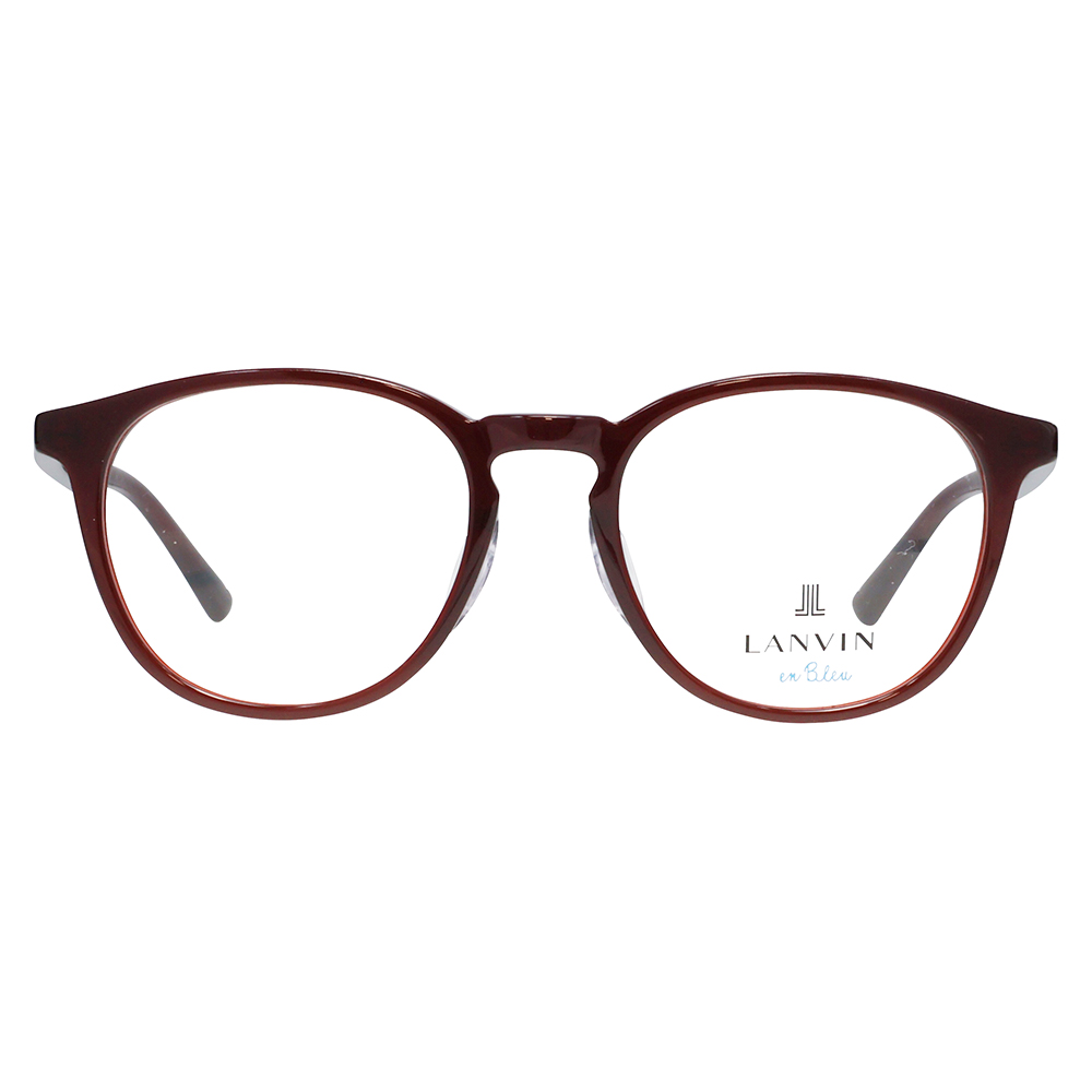 LANVIN en Bleu ランバンオンブルー 眼鏡 伊達メガネ VLB016J 08CD 50 ボストン クリアカラー セル ジャパンモデル レディース | LANVIN en Bleu | 01