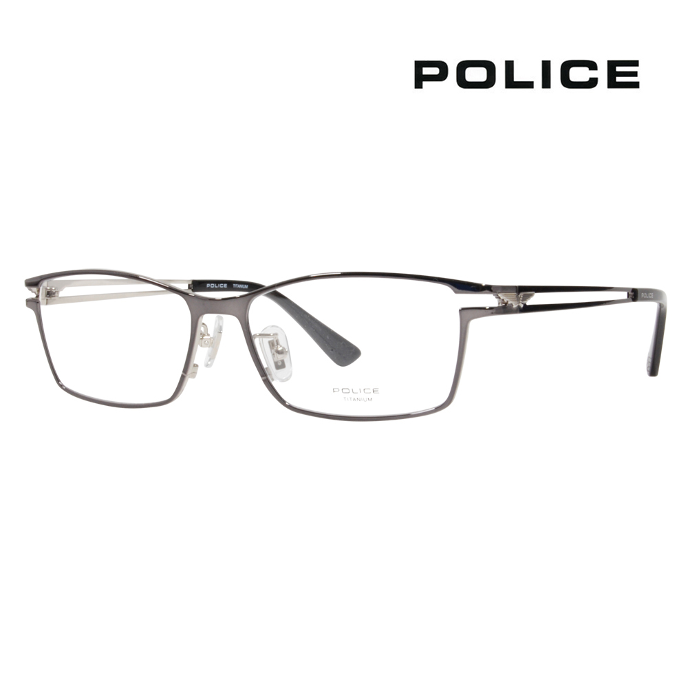 POLICE（ポリス） メガネフレーム POLICE VPLD61J 0568 55 スクエア