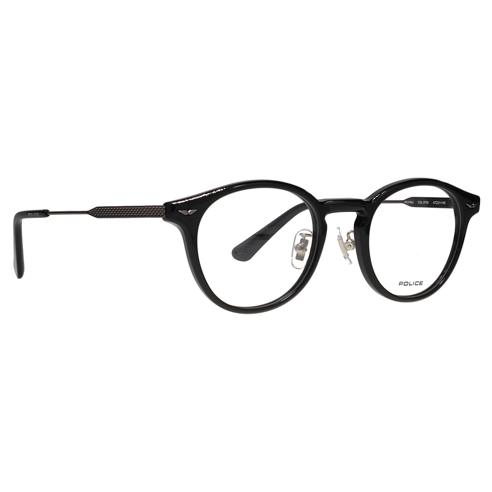 ポリス メガネフレーム サングラス 可視光調光レンズセット POLICE VPLP40J 0700 47 2024年 メンズ ボストン クラシック コンビ セル ジャパンモデル 伊達眼鏡 | POLICE | 04