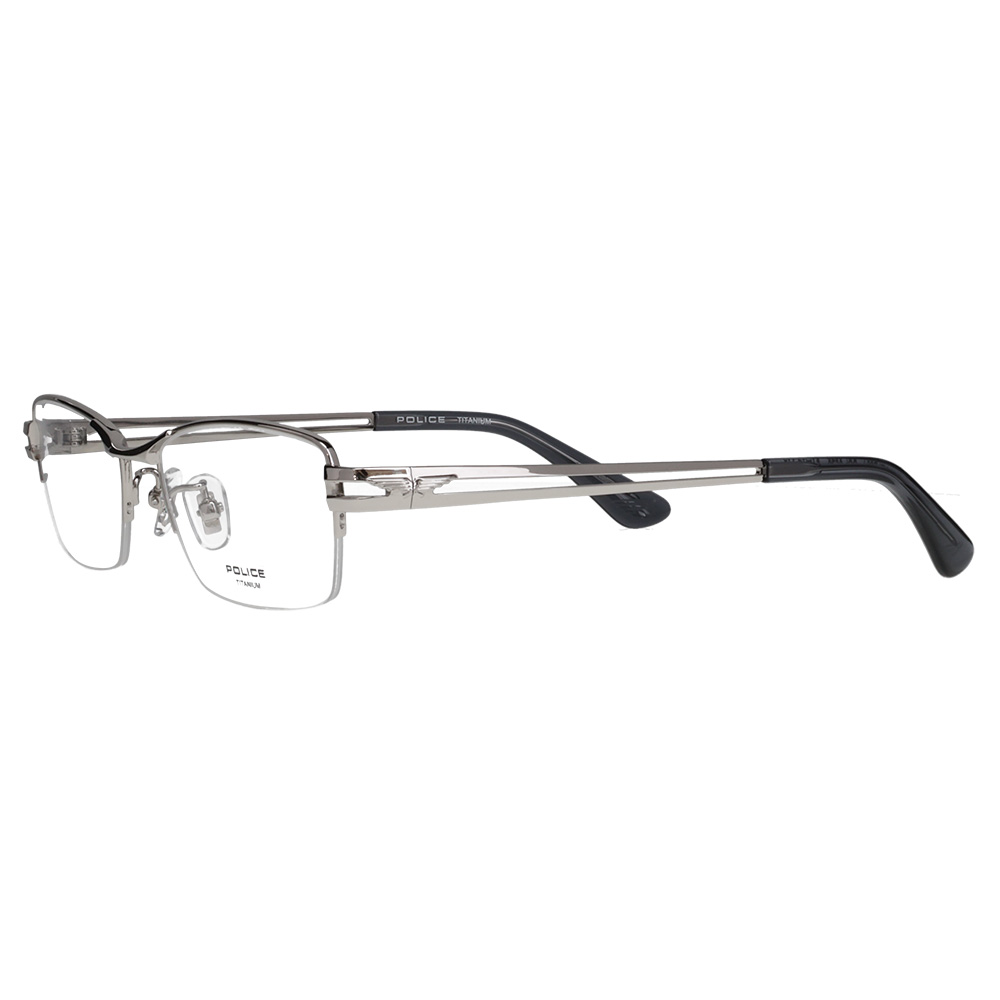 ポリス メガネフレーム POLICE VPLR33J 0579 54 メンズ スクエア ナイロール ジャパンモデル 伊達 眼鏡 メガネ | POLICE | 03