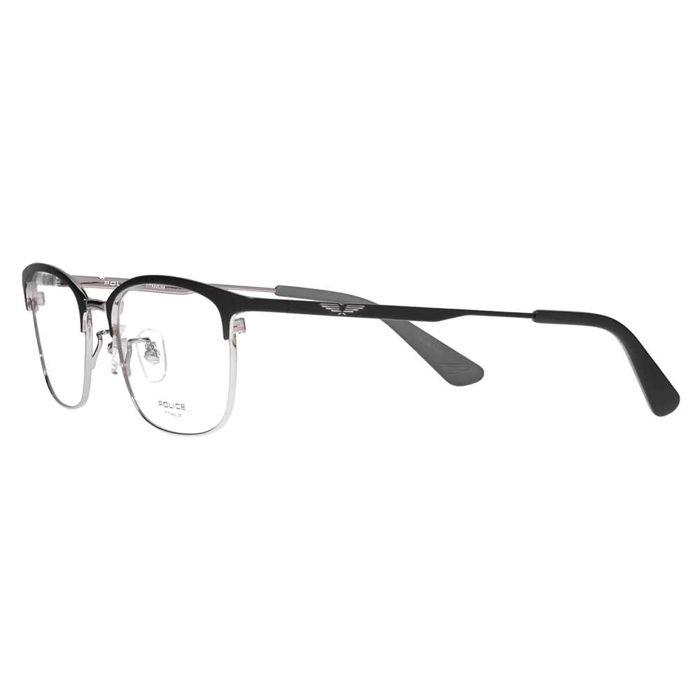 ポリス メガネフレーム POLICE VPLR36J 0S11 52 メンズ ウェリントン メタルブロー チタン ジャパンモデル 伊達 眼鏡 メガネ | POLICE | 03