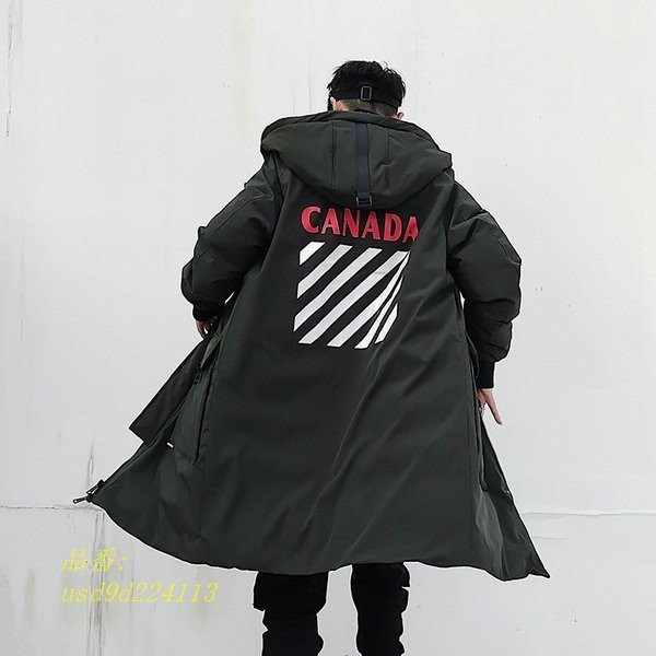 ロングコート フード付き アウター ウインターコート モッズコート