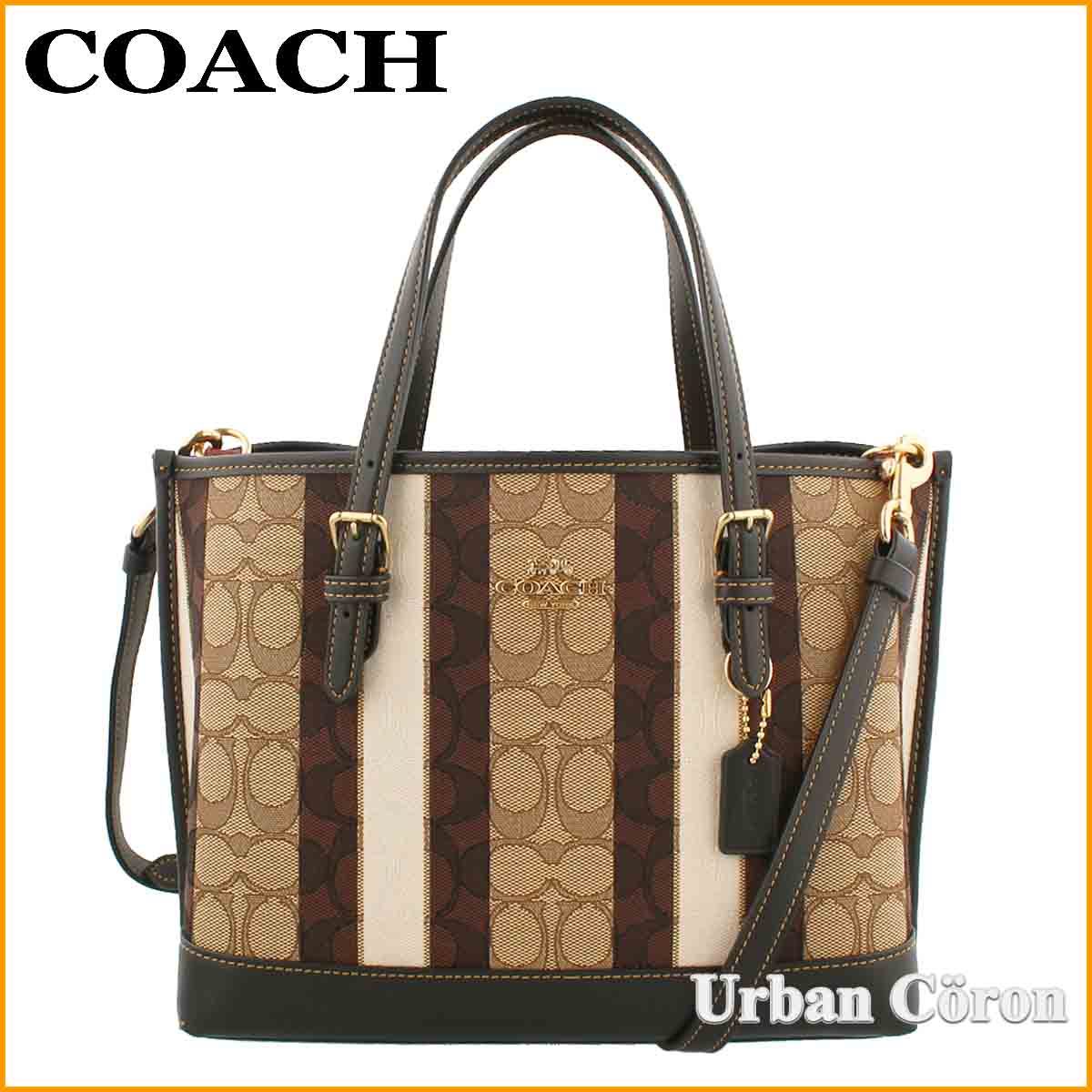 コーチ バッグ ショルダー 2way COACH C8416 カーキ×ブラック