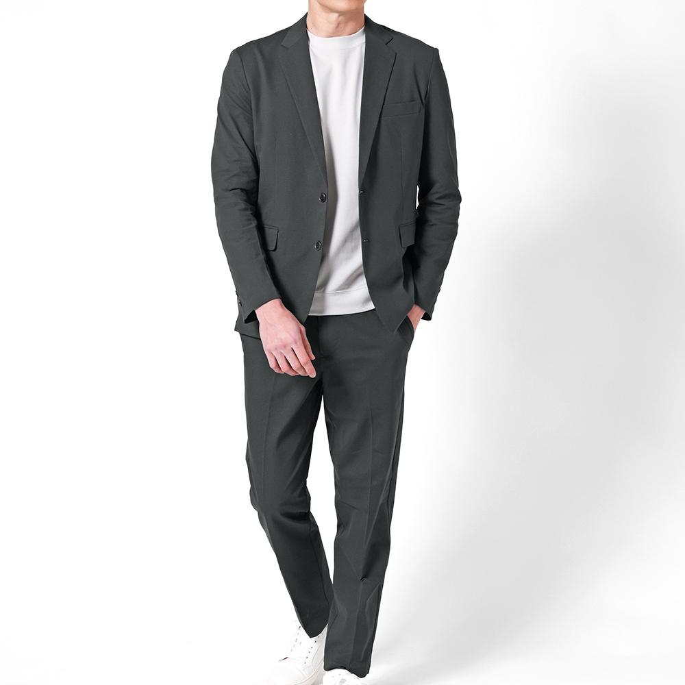 URBAN SQUARE セットアップ ストレッチ 通気性 涼しい 軽い 伸縮