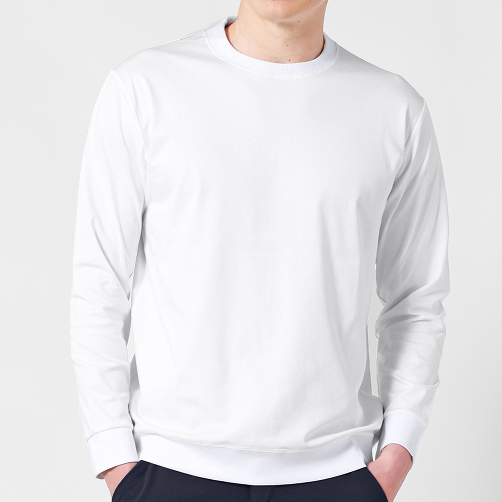 URBAN SQUARE（アーバンスクエア） Tシャツ メンズ ビジネス 長袖 綿