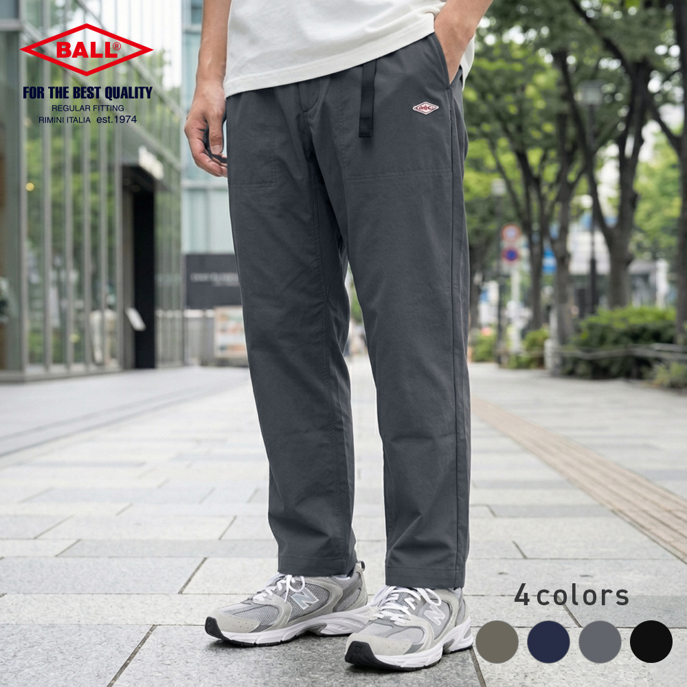 BALL クライミングパンツ メンズ 吸汗速乾 ストレッチ UVカット ズボン