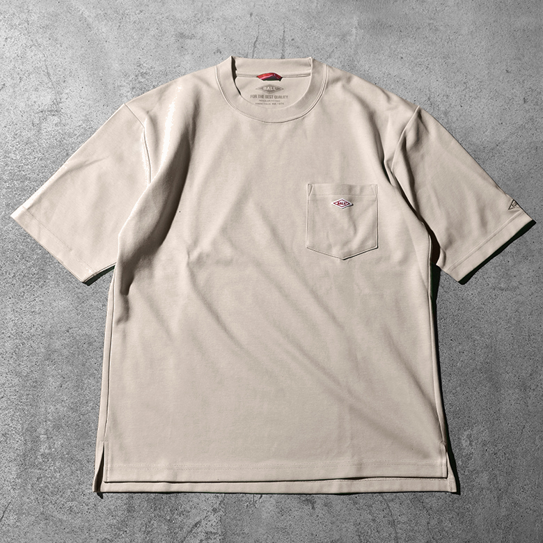 Tシャツ メンズ 半袖 ドライ 吸汗速乾 無地 ゆったり ユニセックス ワッペン ロゴ 刺繍 胸ポケット 大きめ 春 夏 スポーティ カジュアル 男女兼用 BALL 52563 | BALL（アパレル） | 03