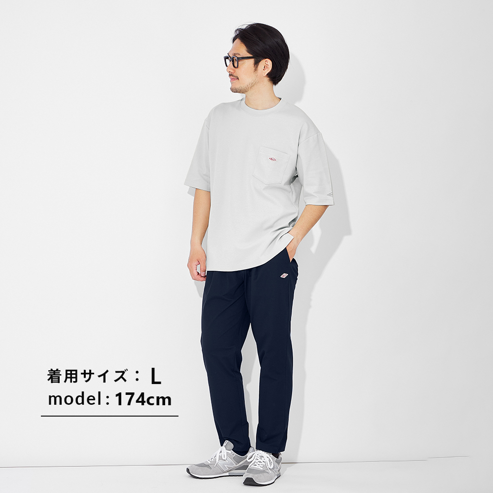 Tシャツ メンズ 半袖 ドライ 吸汗速乾 無地 ゆったり ユニセックス ワッペン ロゴ 刺繍 胸ポケット 大きめ 春 夏 スポーティ カジュアル 男女兼用 BALL 52563 | BALL（アパレル） | 14