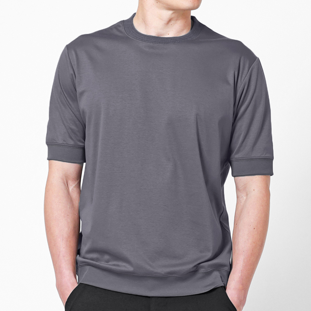 URBAN SQUARE メンズ半袖Tシャツ、カットソー（色：グレー系