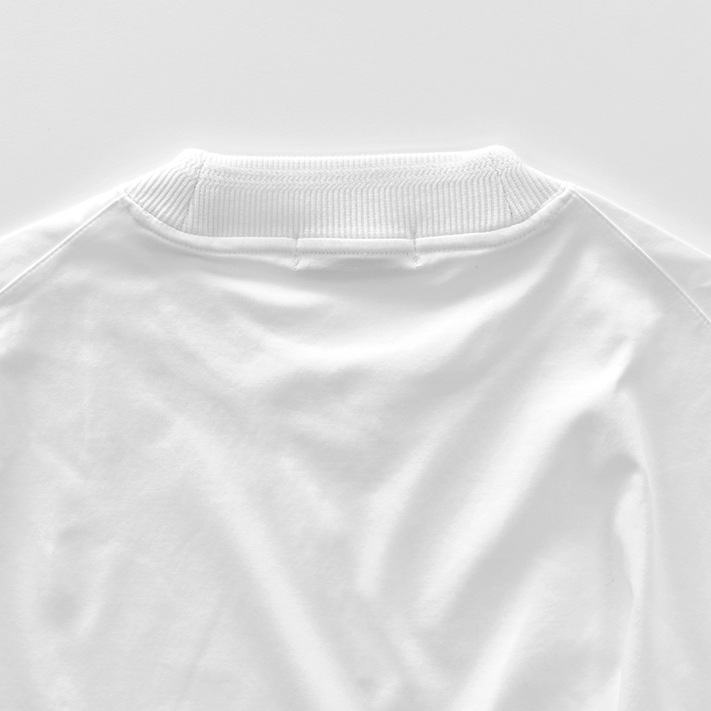 プレミアム ドレスTシャツ メンズ 半袖 襟高 リブ 上品 ビジネス オフィス ストレッチ インナー ロンt 春 夏 シンプル きれいめ 洗える アーバンスクエア 55300 | URBAN SQUARE | 14