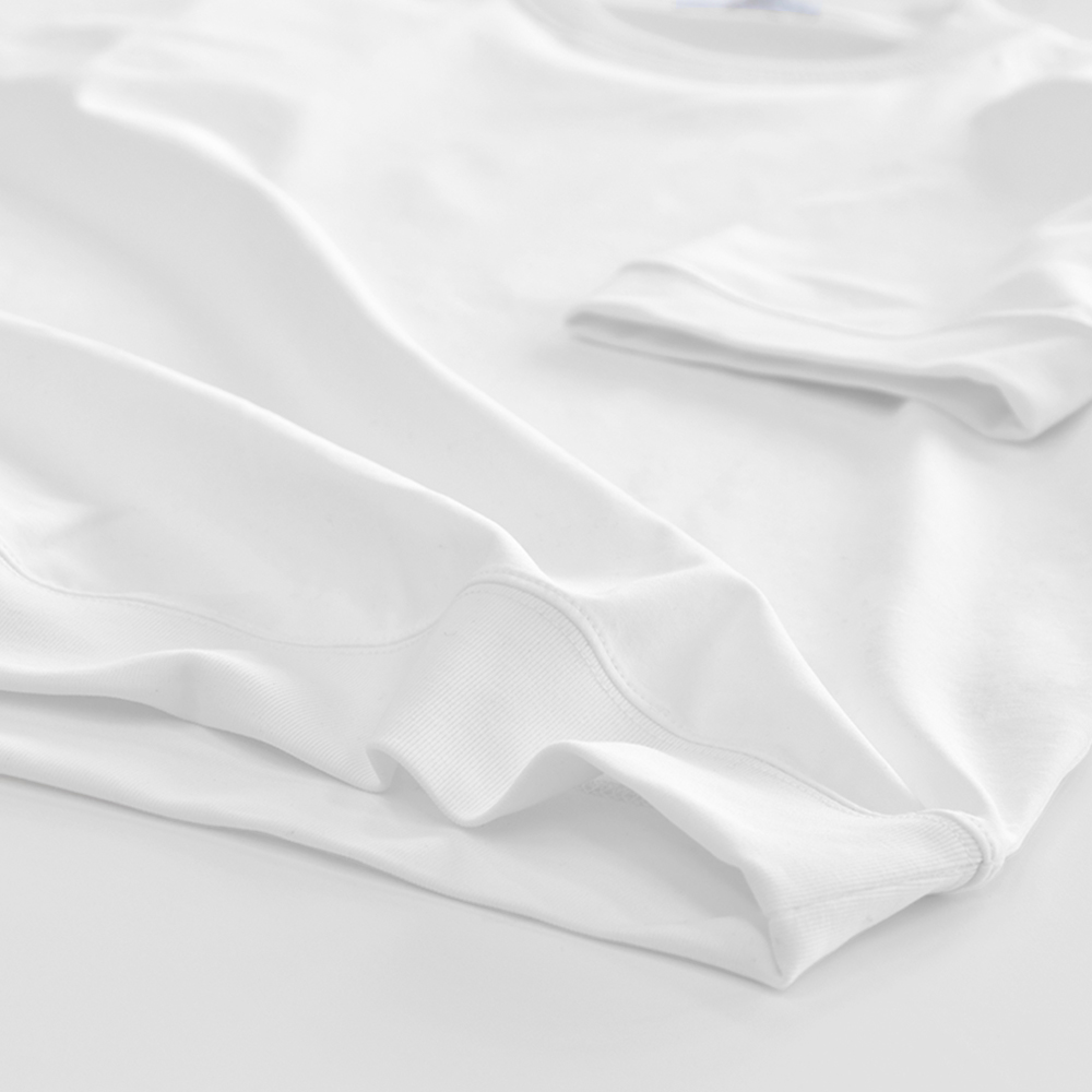 プレミアム ドレスTシャツ メンズ 半袖 襟高 リブ 上品 ビジネス オフィス ストレッチ インナー ロンt 春 夏 シンプル きれいめ 洗える アーバンスクエア 55300 | URBAN SQUARE | 13