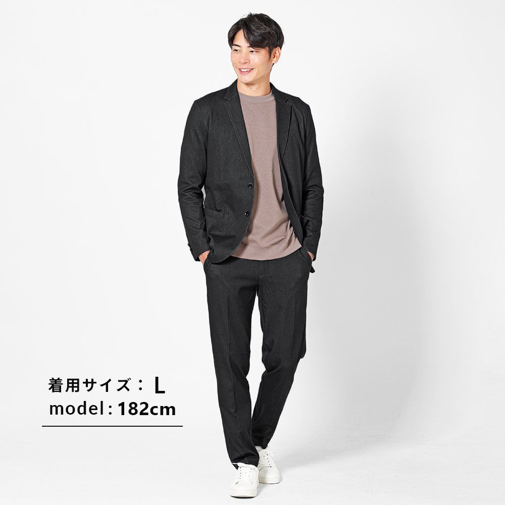 URBAN SQUARE セットアップ メンズ 2点セット デニムライク