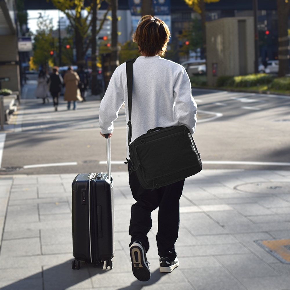 POST GENERAL キャリーオンバッグ 4WAY バックパック ショルダーバッグ