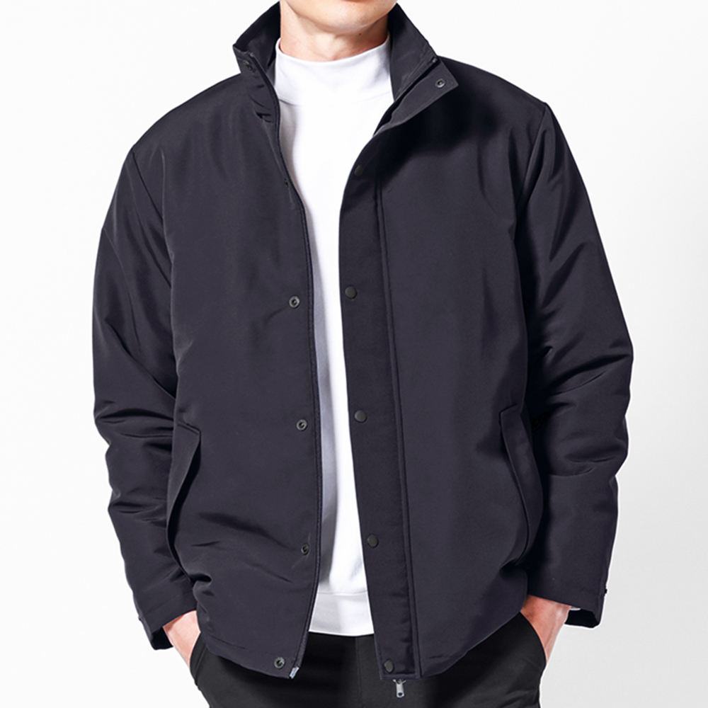 URBAN SQUARE（アーバンスクエア） スタンドブルゾン メンズ 薄中綿