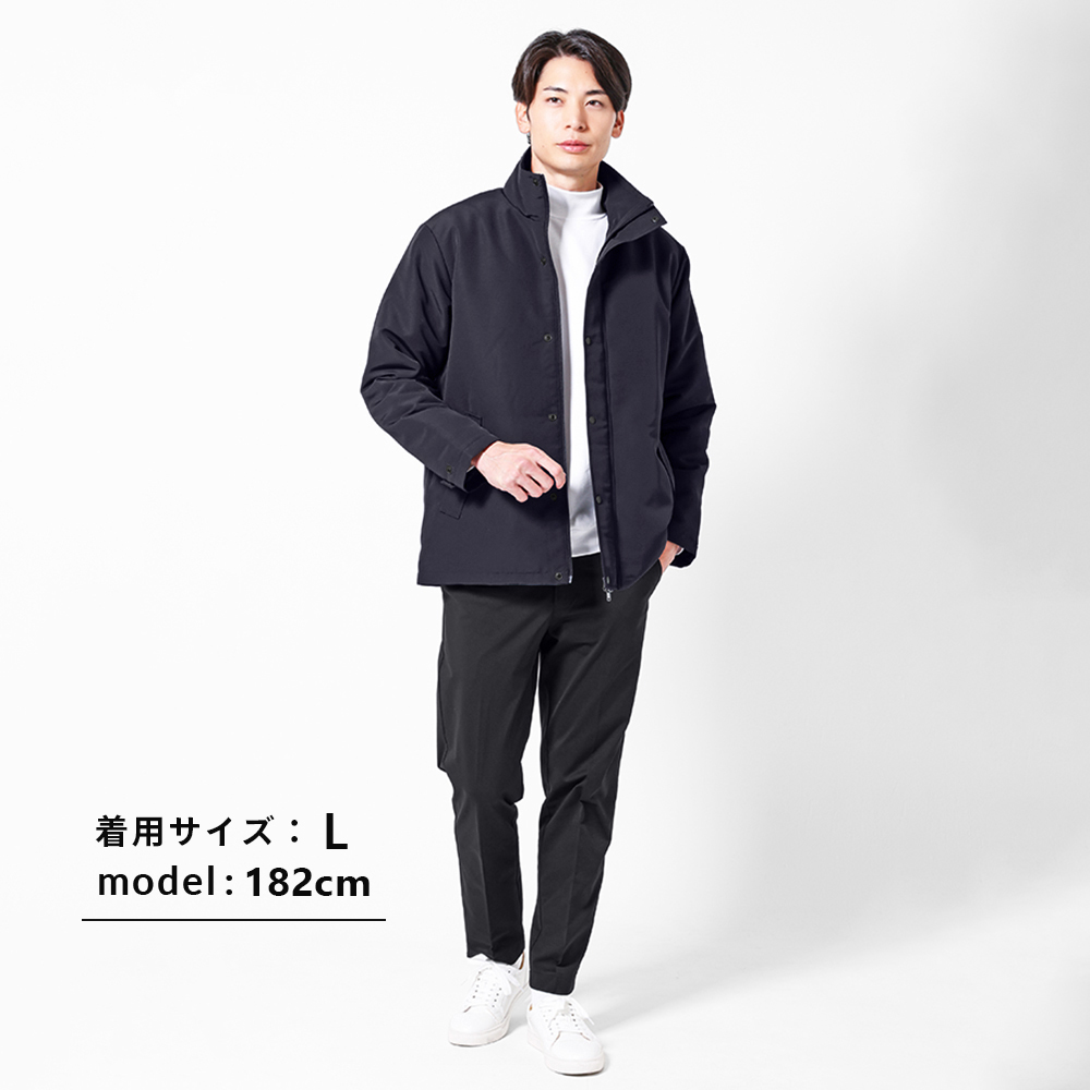 URBAN SQUARE（アーバンスクエア） スタンドブルゾン メンズ 薄中綿