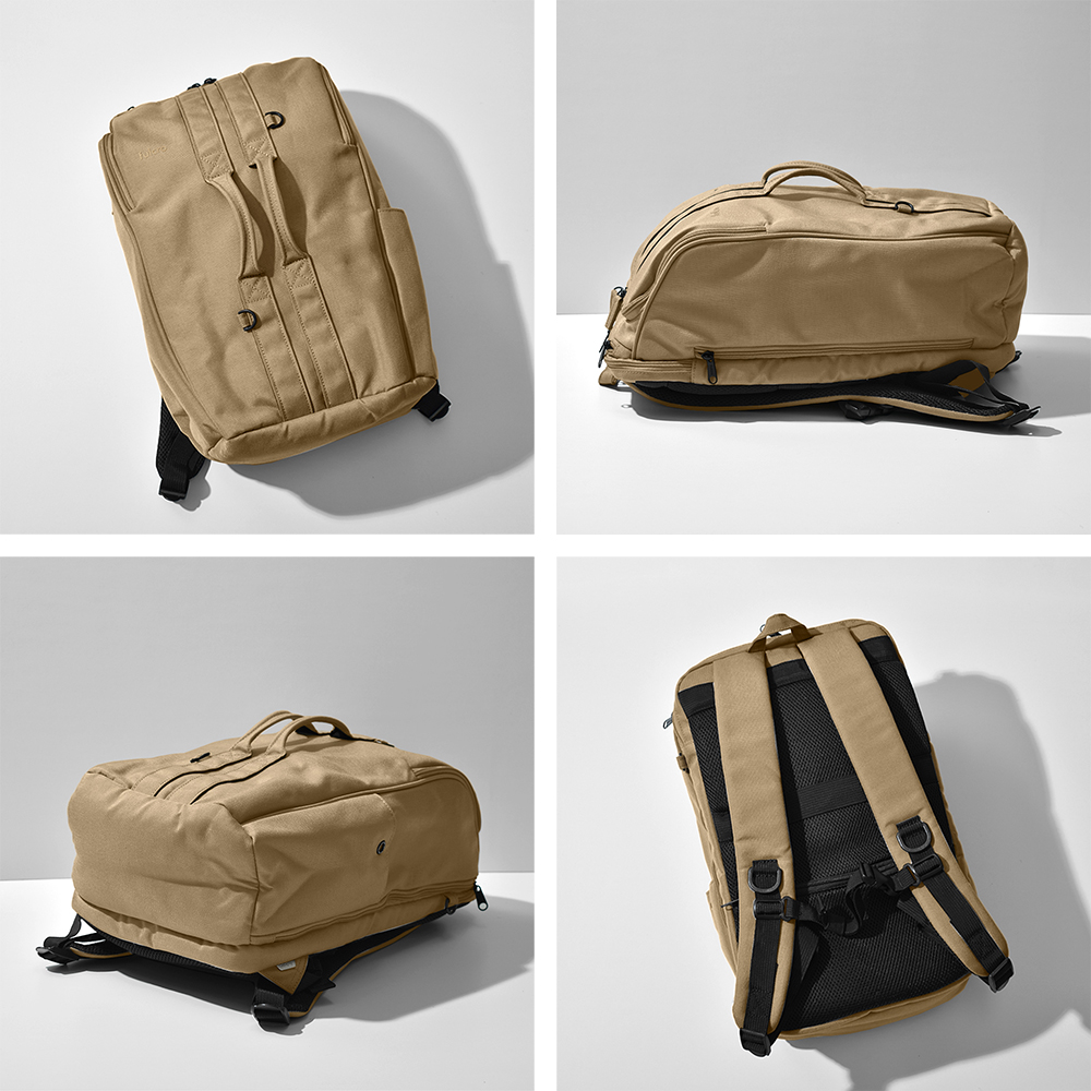 バックパック ダブル 無地 リュック 撥水加工 fulcro フルクロ 出張