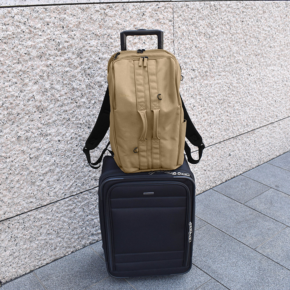 バックパック ダブル 無地 リュック 撥水加工 fulcro フルクロ 出張