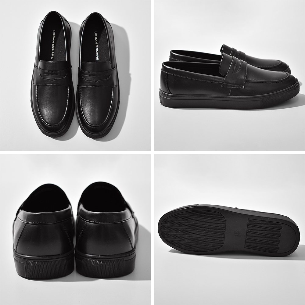 URBAN SQUARE（アーバンスクエア） メンズ ローファー スニーカー 合皮