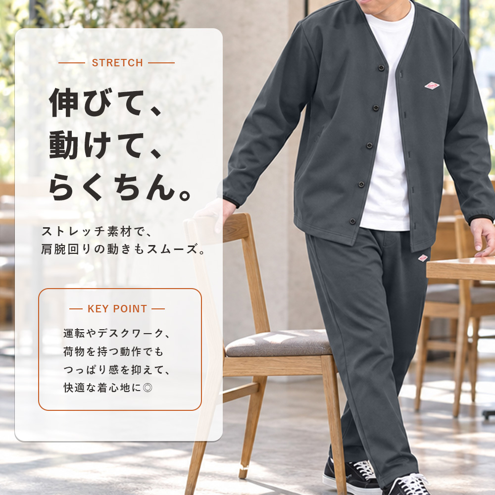 カーディガン メンズ 秋 冬 厚手 裏フリース...の詳細画像4