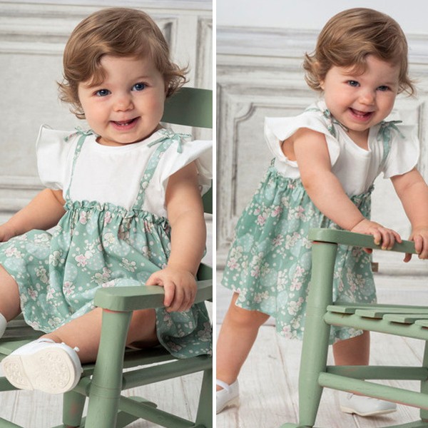 専門ショップ 幼児の赤ちゃんの女の子ストライプ象プリント半袖サマードレス Iglamdigital Com Ar
