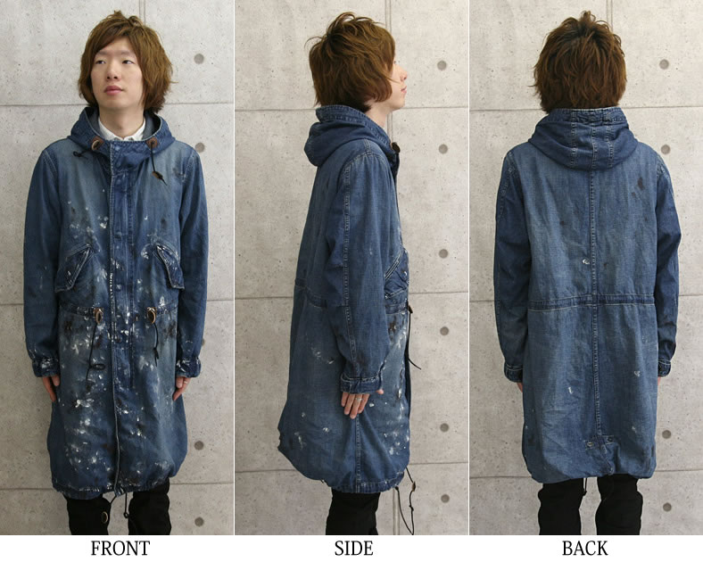 Johnbull（ジョンブル） デニム M-51パーカー ジャケット メンズ