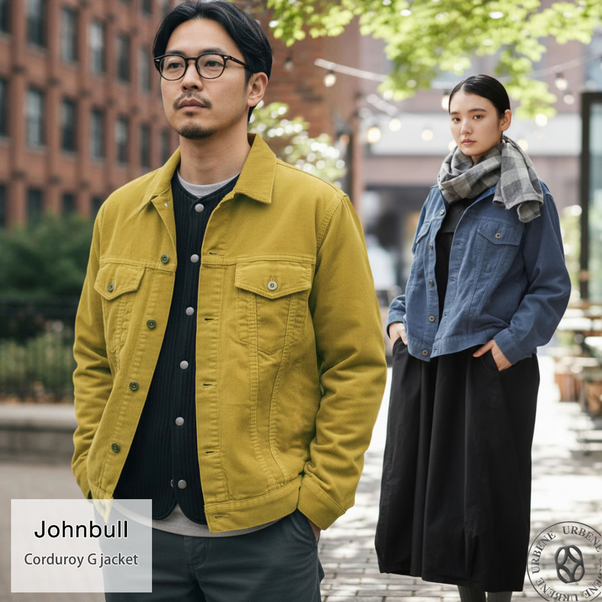 Johnbull（ジョンブル） 細畝コーデュロイ ジャケット メンズ アウター
