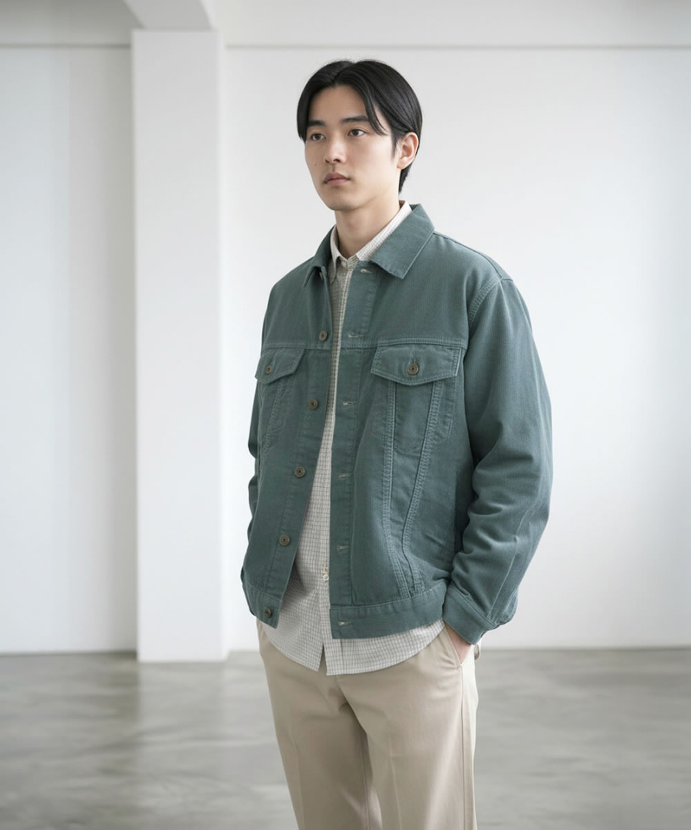 Johnbull（ジョンブル） 細畝コーデュロイ ジャケット メンズ アウター