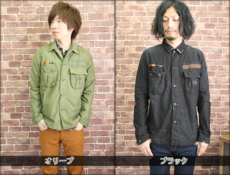Johnbull（ジョンブル） ミリタリー シャツ ジャケット メンズ