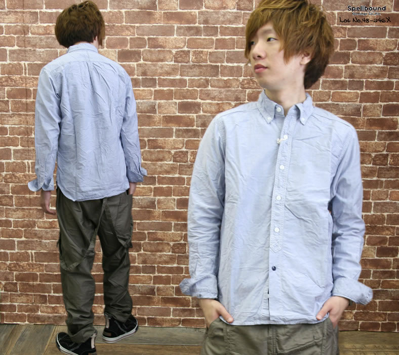 SPELLBOUND（スペルバウンド） オックスフォード ボタンダウン シャツ