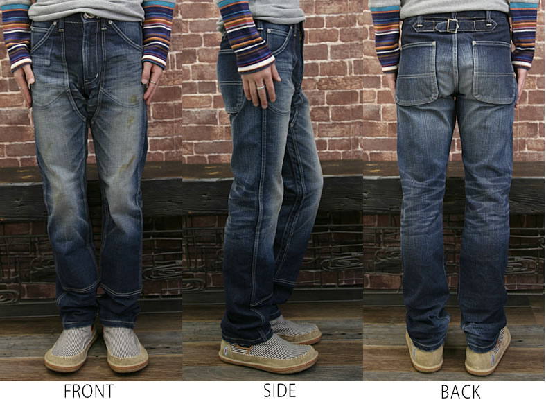 エターナル（ETERNAL） メンズジーンズ デニム ストレッチ ダブルニー