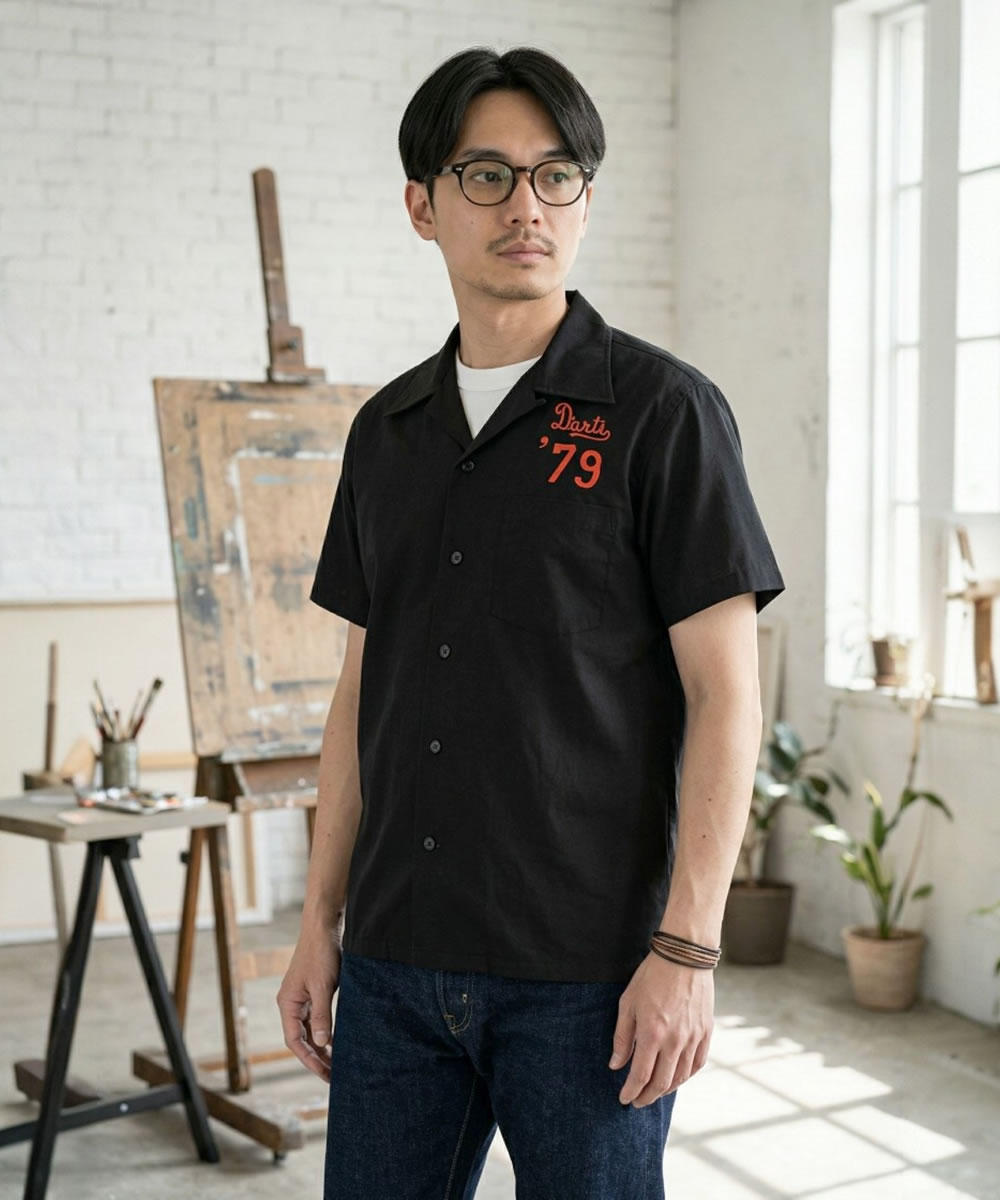 STUDIO D'ARTISAN（ステュディオ・ダ・ルチザン） ボーリングシャツ