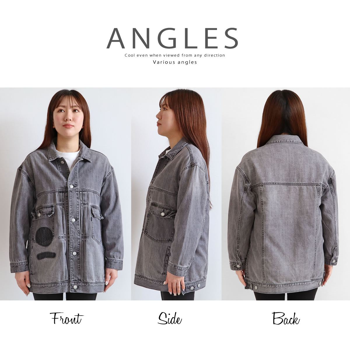 ANTGAUGE（アントゲージ） デニムジャケット サイドジップGジャン