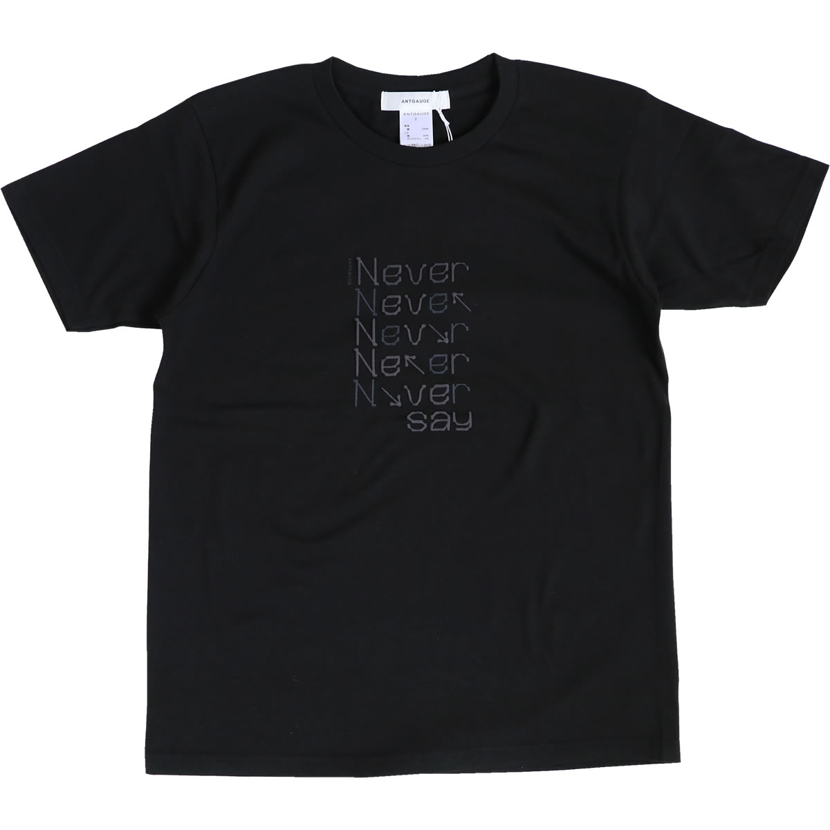 半袖Tシャツ アントゲージ ベーシック 発泡プリント 半袖 Tシャツ Antgauge  ロゴプリント シンプル ロゴTシャツ レディース トップス ANTGAUGE 半袖Tシャツ アントゲージ ベーシック 発泡プリント