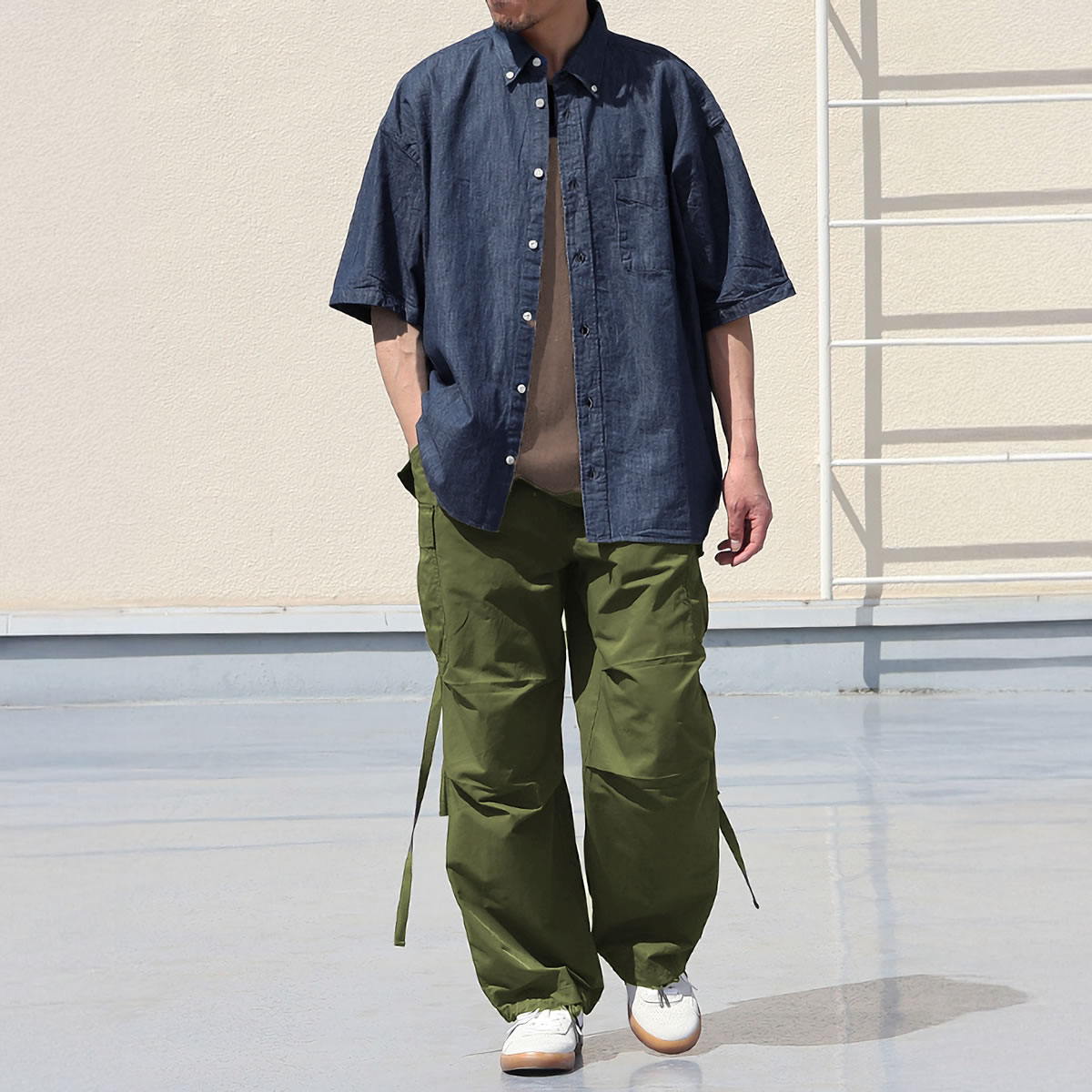 Audience（オーディエンス） ボタンダウンシャツ アップスケープ 備後