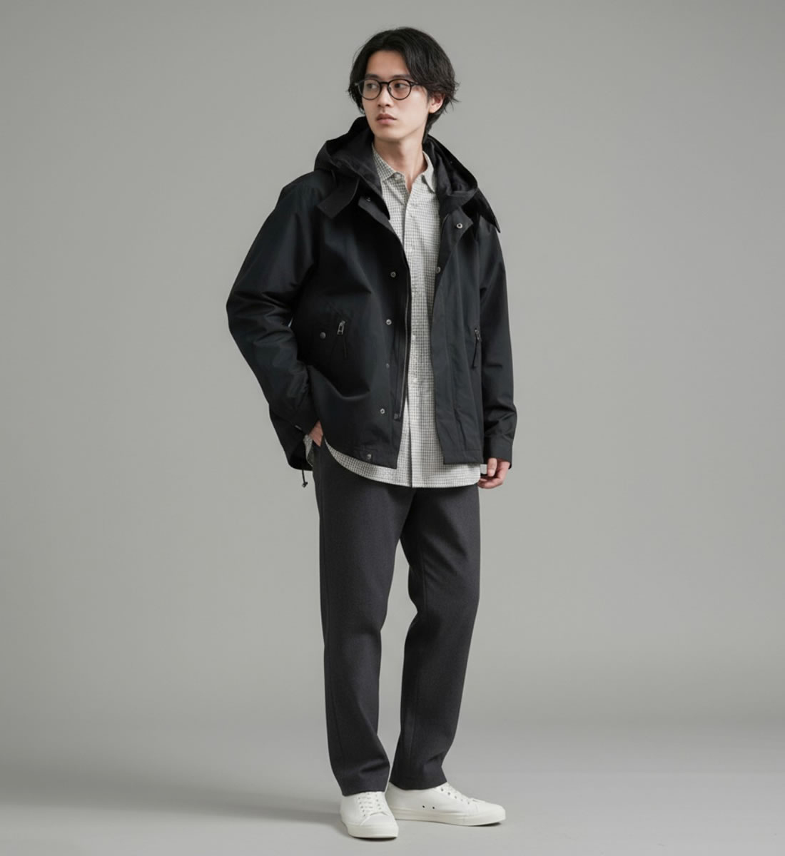 Audience（オーディエンス） 綿ナイロン 高密度ポプリン M-65 ショート