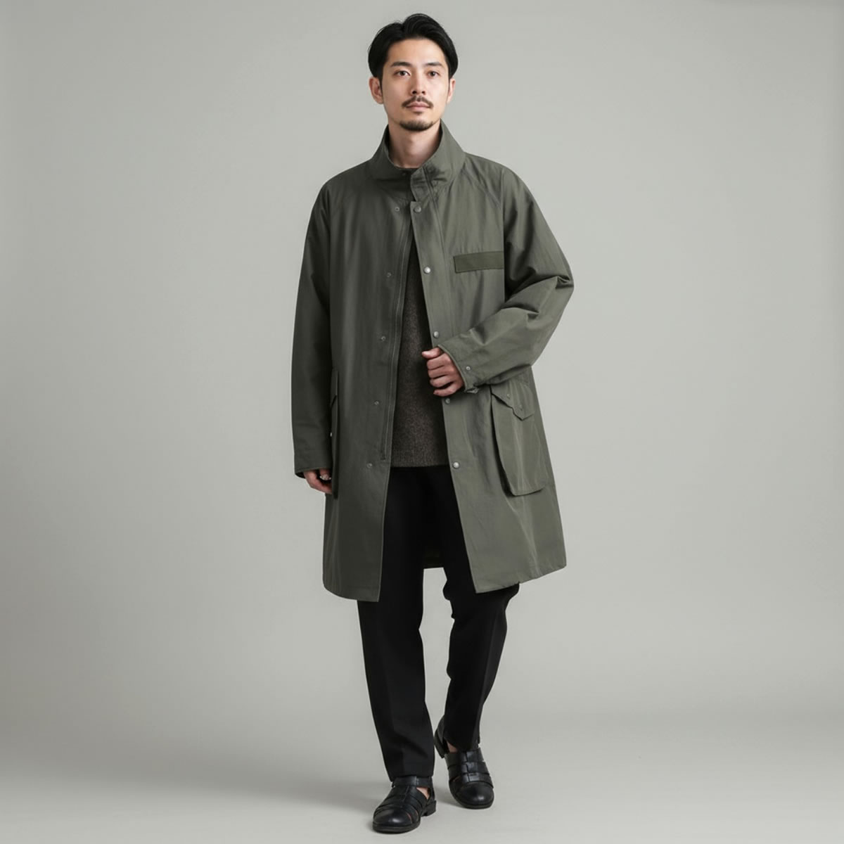 Audience（オーディエンス） 綿ナイロン 高密度ポプリン M-90 スタンド