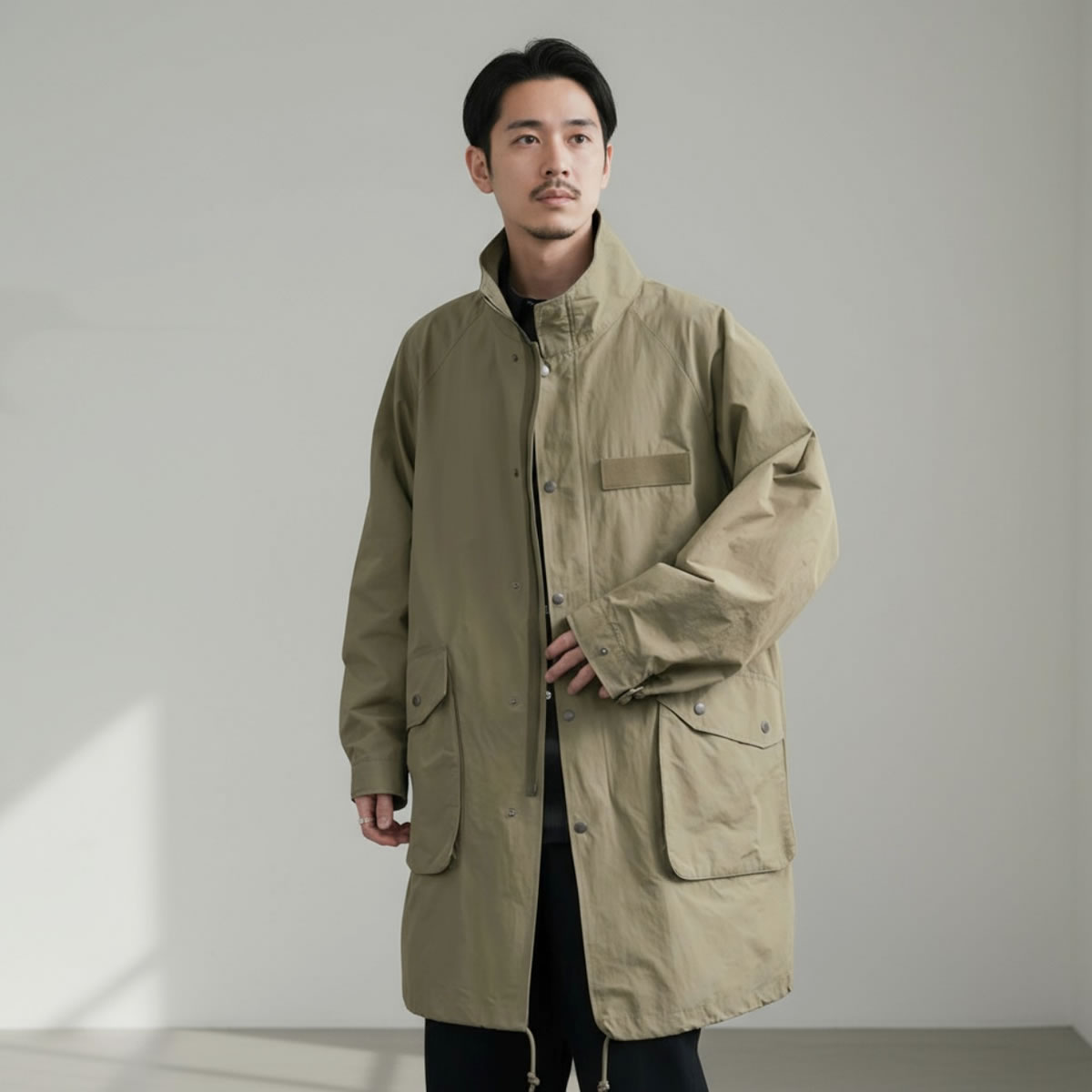 Audience（オーディエンス） 綿ナイロン 高密度ポプリン M-90 スタンド