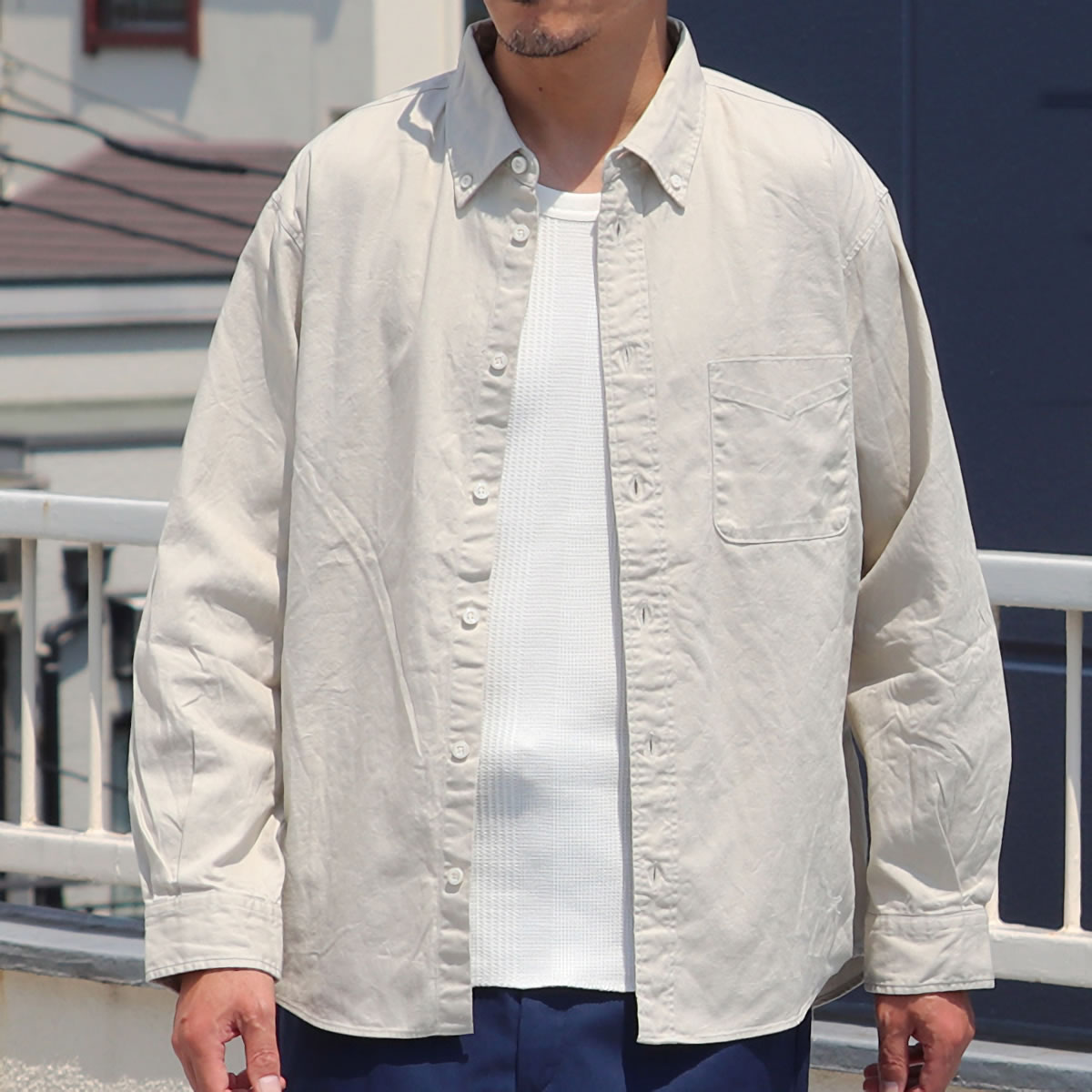 Audience（オーディエンス） ボタンダウンシャツ アップスケープ