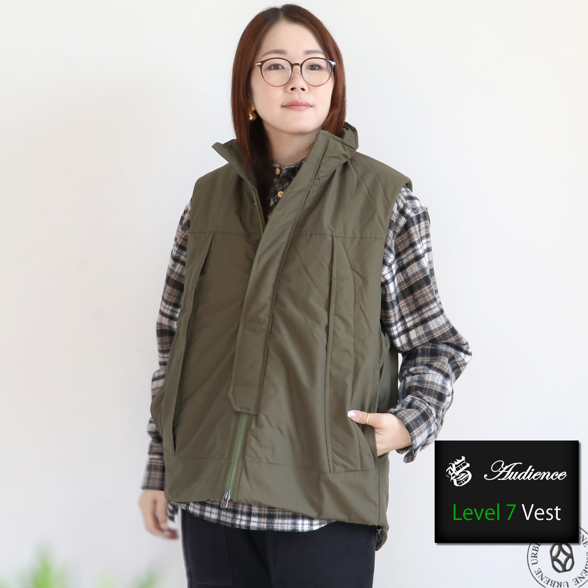 Audience（オーディエンス） 28%OFF / ミリタリーベスト 中綿 PCU