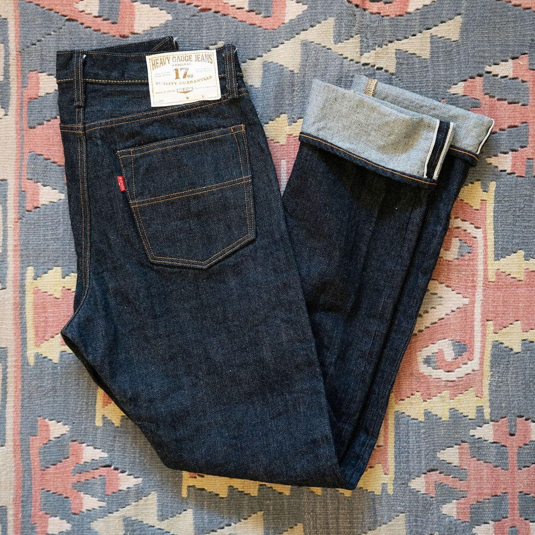 ビッグジョン　ヘビーオンスベスト　23oz Ｌサイズ M106G (000B) 23oz selvedge denim / Slim – BIG JOHN【公式