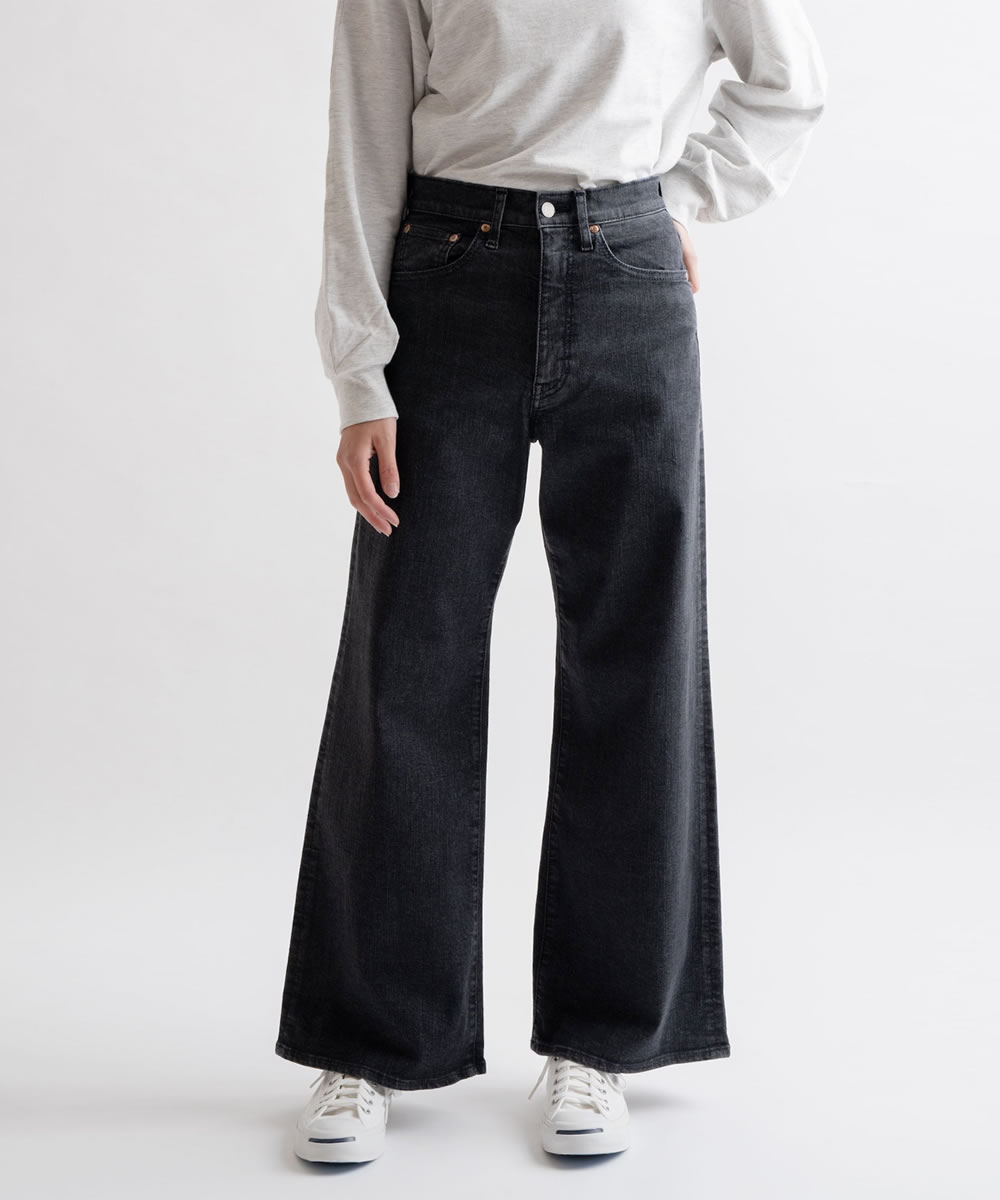 Big John ジーンズ ビッグジョン レディース ワイドフレアカット